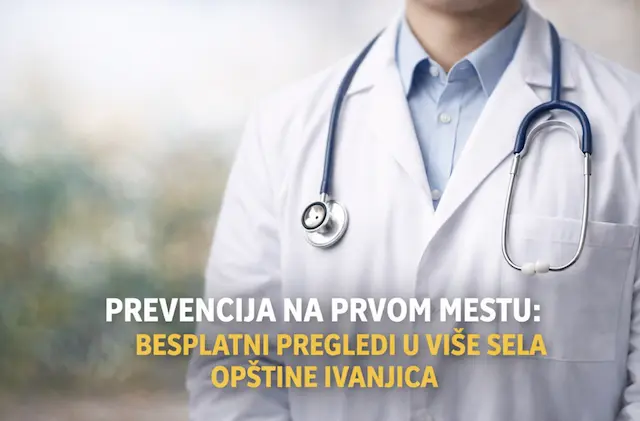 Besplatni pregledi u više sela opštine Ivanjica