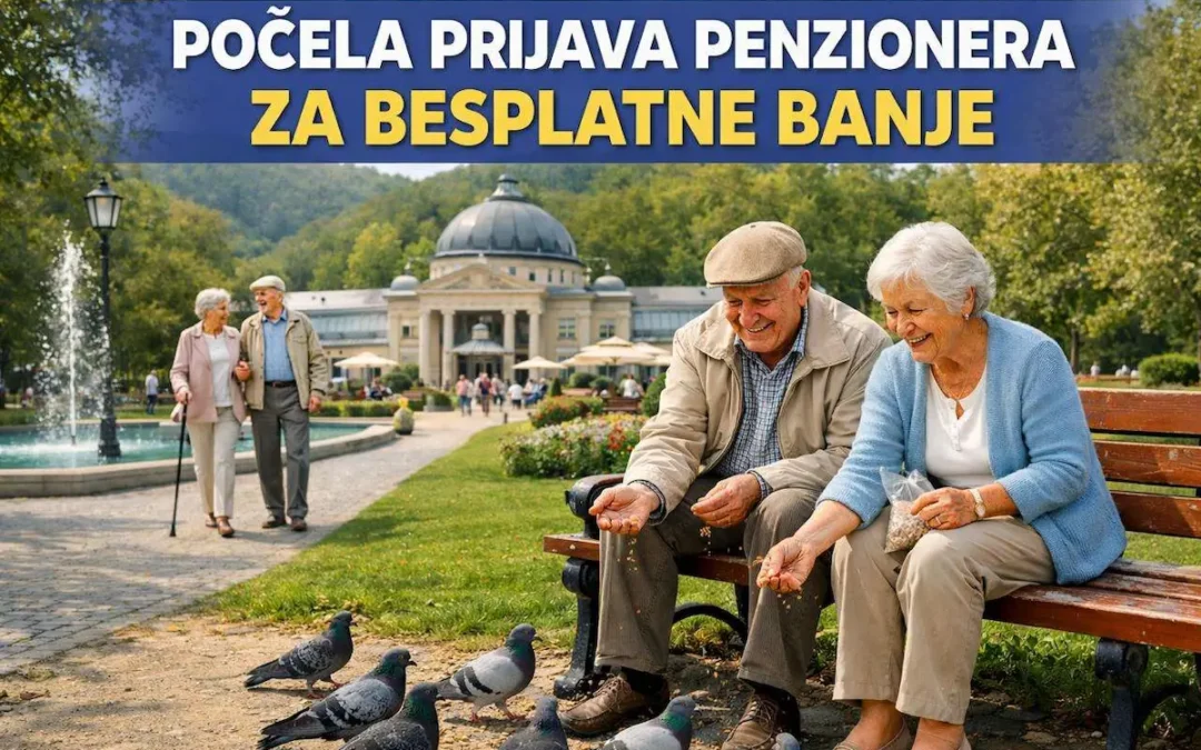 Prijave penzionera za besplatnu rehabilitaciju u banjama Srbije do 28. januara