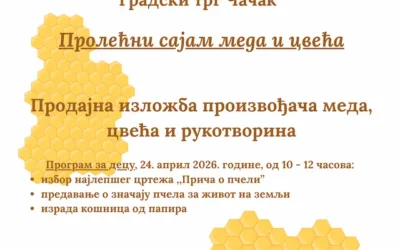 Prolećni sajam meda i cveća