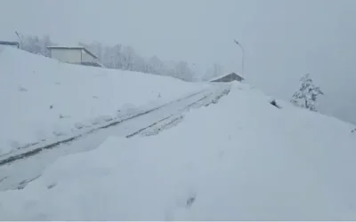 Sneg od jutra,službe na terenu:Putevi prohodni u Lučanima i Gornjem Milanovcu