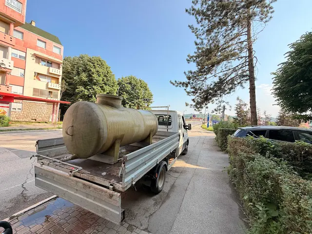 Lokacije na kojima se nalaze cisterne sa VODOM ZA TEHNIČKU UPOTREBU
