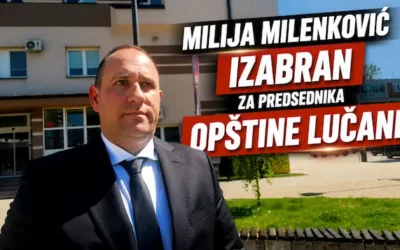 Milija Milenković izabran za predsednika opštine Lučani