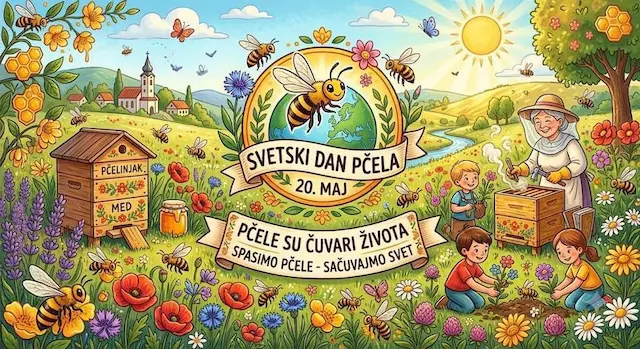 Mala bića za velika dela: Svetski dan pčela podseća na važnost njihove zaštite