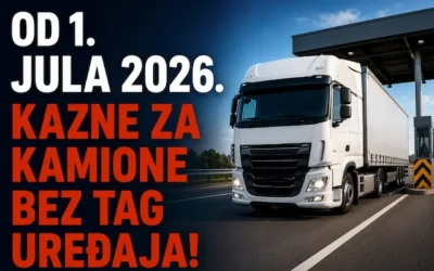 Obavezna upotreba tag uređaja za teretna vozila