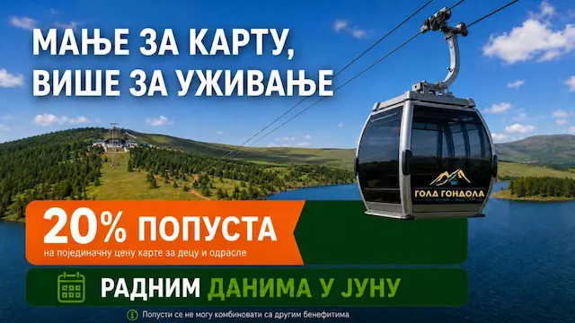Beg u prirodu na sat vremena: Iskoristite 20% popusta na planinsku avanturu u junu!