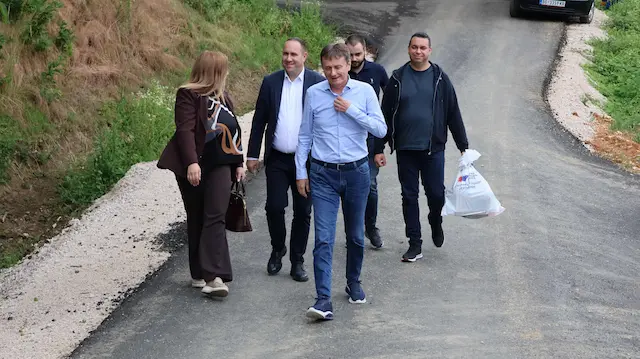 Glišić obišao radove u Viči:Do kraja leta završetak svih planiranih deonica