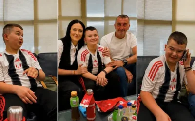 Hrabri dečak iz Bajine Bašte otputovao na nastavak lečenja