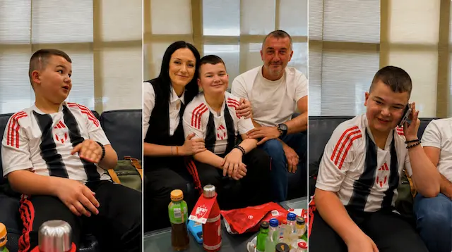 Hrabri dečak iz Bajine Bašte otputovao na nastavak lečenja