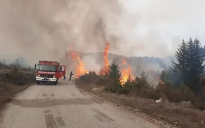 MUP upozorava na požare u pridodi
