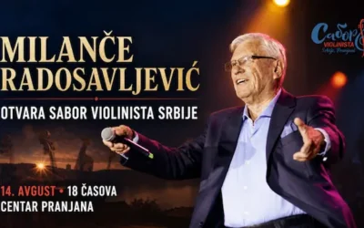 PRESTONICA VIOLINE SPREMNA ZA SPEKTAKL: Legendarni Milanče Radosavljević otvara Sabor violinista u Pranjanima!