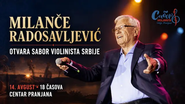 PRESTONICA VIOLINE SPREMNA ZA SPEKTAKL: Legendarni Milanče Radosavljević otvara Sabor violinista u Pranjanima!