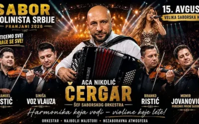 SPEKTAKL KOJI SE NE PROPUŠTA: Harmonika Ace Čergara i najjače srpske violine na saborskoj bini