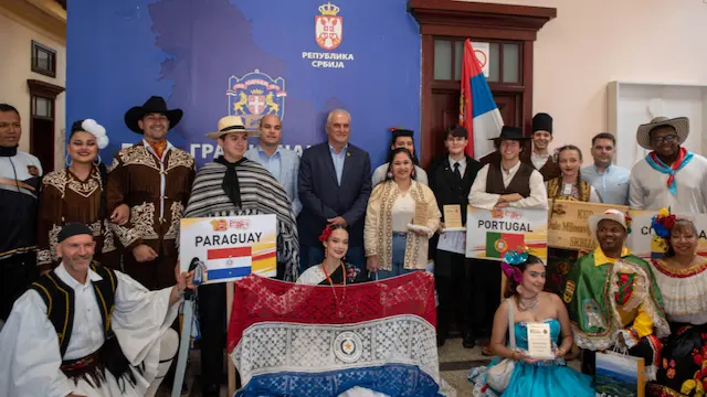 Gradsko rukovodstvo Čačka primilo učesnike etnofesta