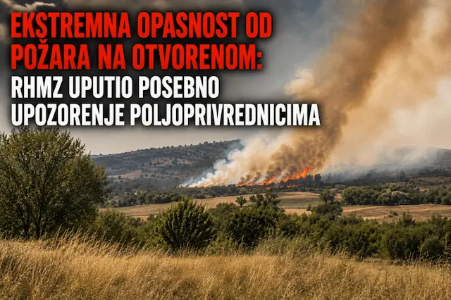 Ekstremna suša i vreli talas u Srbiji: RHMZ upozorava na požare, pad prinosa i nizak nivo reka