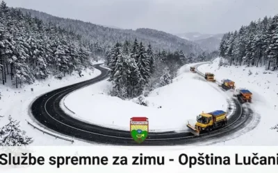 Lučani potpuno spremni za predstojeću zimsku sezonu i obilnije snežne padavine