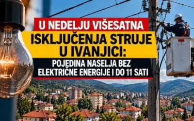 RADOVI NA DALEKOVODU ARILJE–IVANJICA: U nedelju veliki deo ivanjičke opštine bez struje