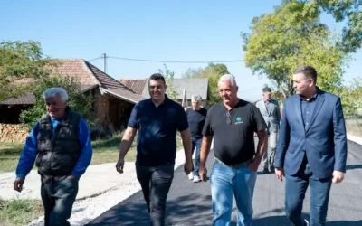 Rakova dobija modernu saobraćajnicu: Investicija od 59 miliona dinara u završnoj fazi